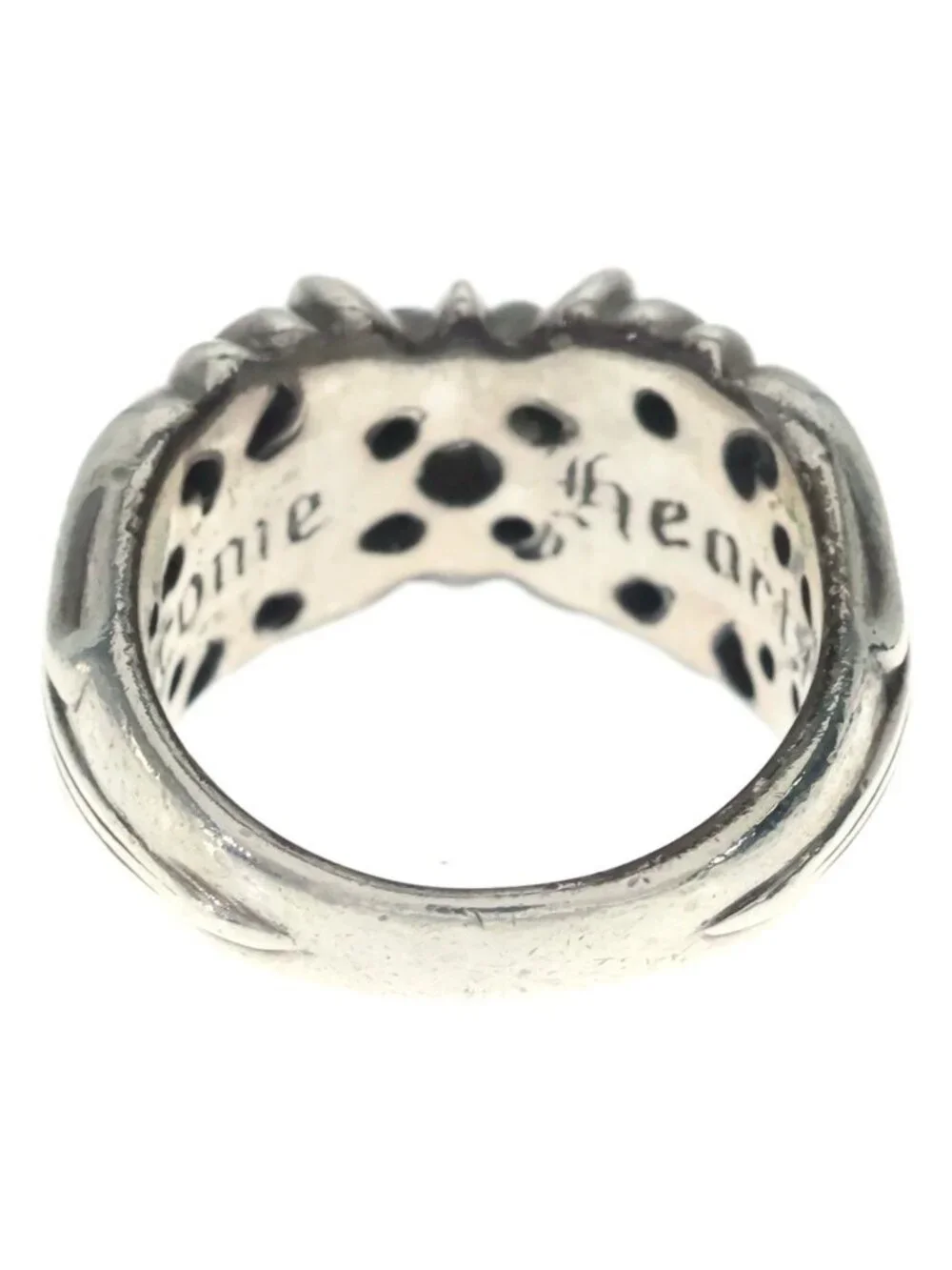 Chrome Hearts K&t KT Ring Silver